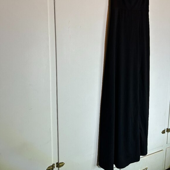 Birdy Grey A-line Cowl Neck Bridesmaid/ Prom Gown - Picture 4 of 12